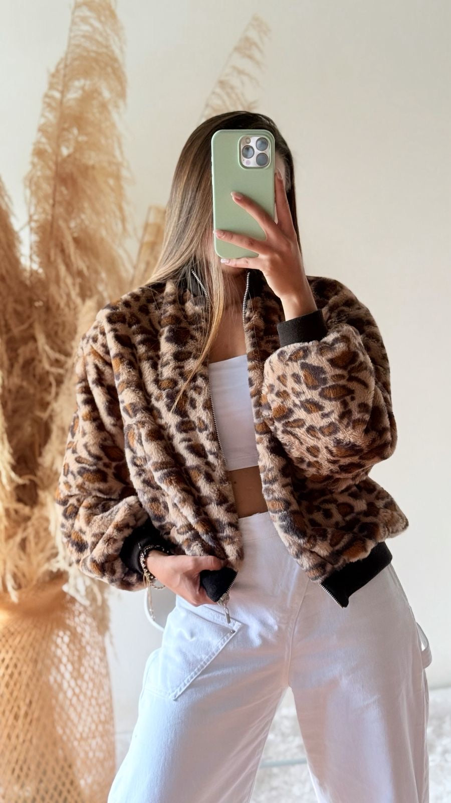 Chaqueta leopardo