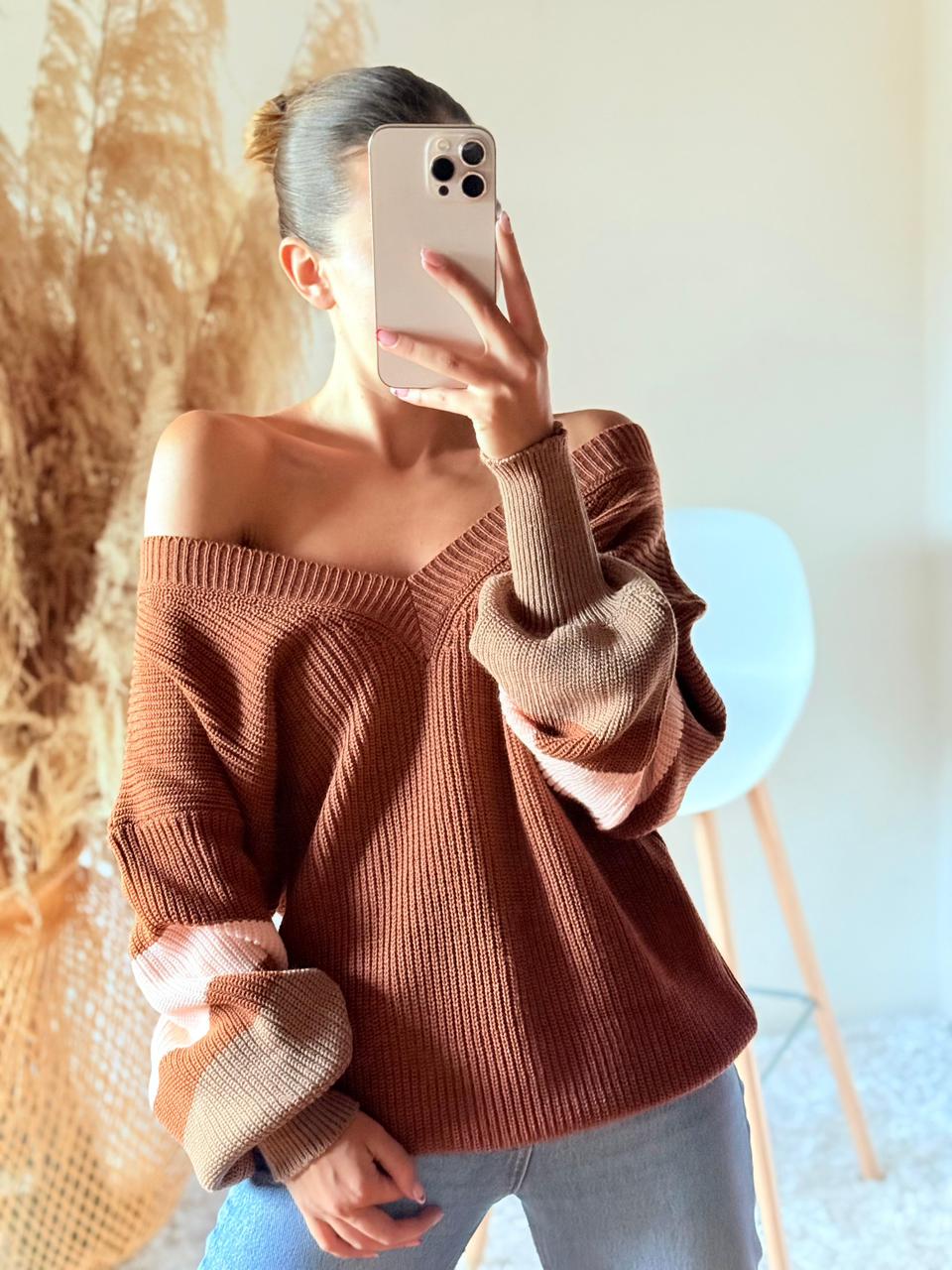 Buzo oversize tricolor