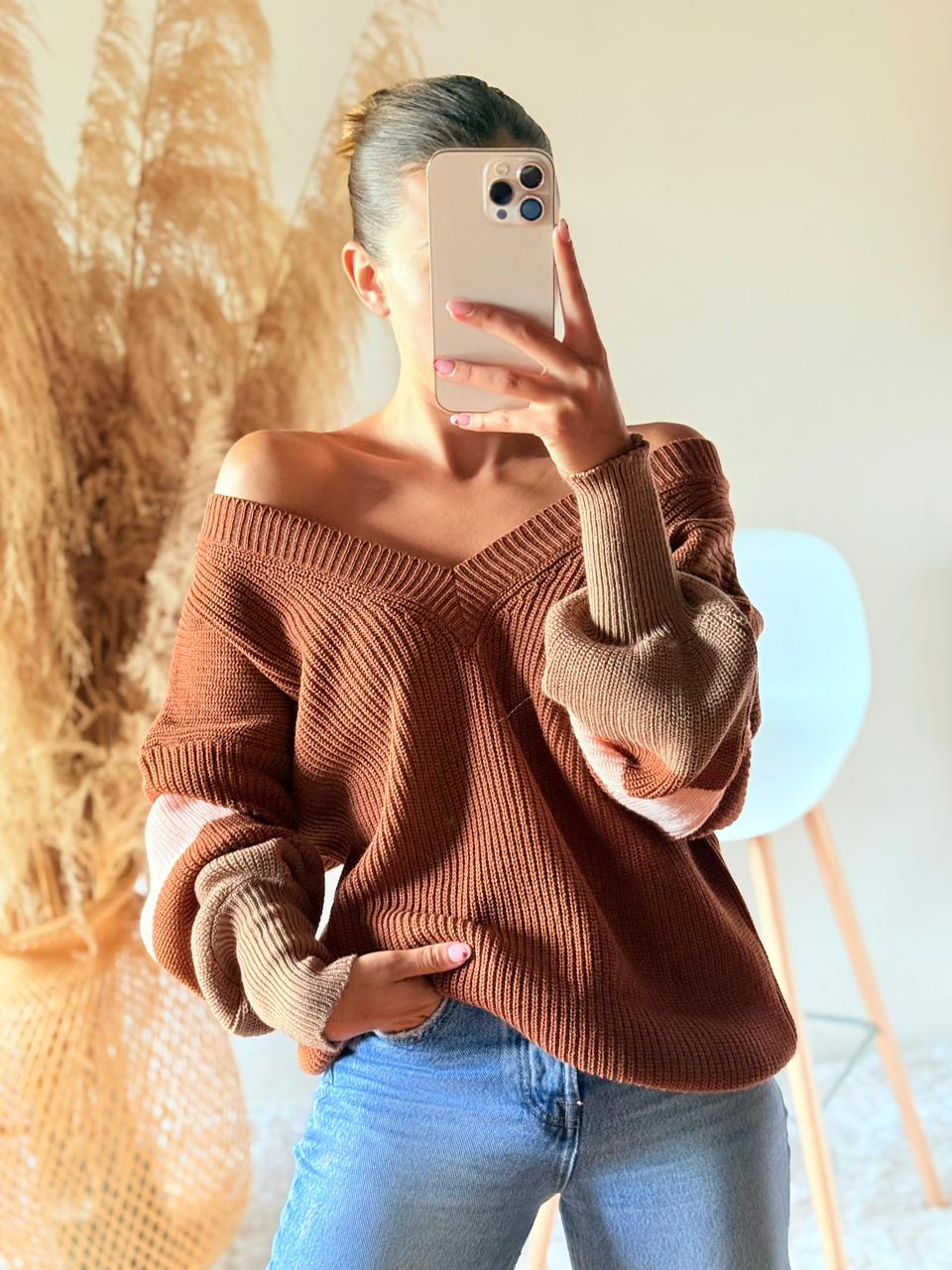 Buzo oversize tricolor