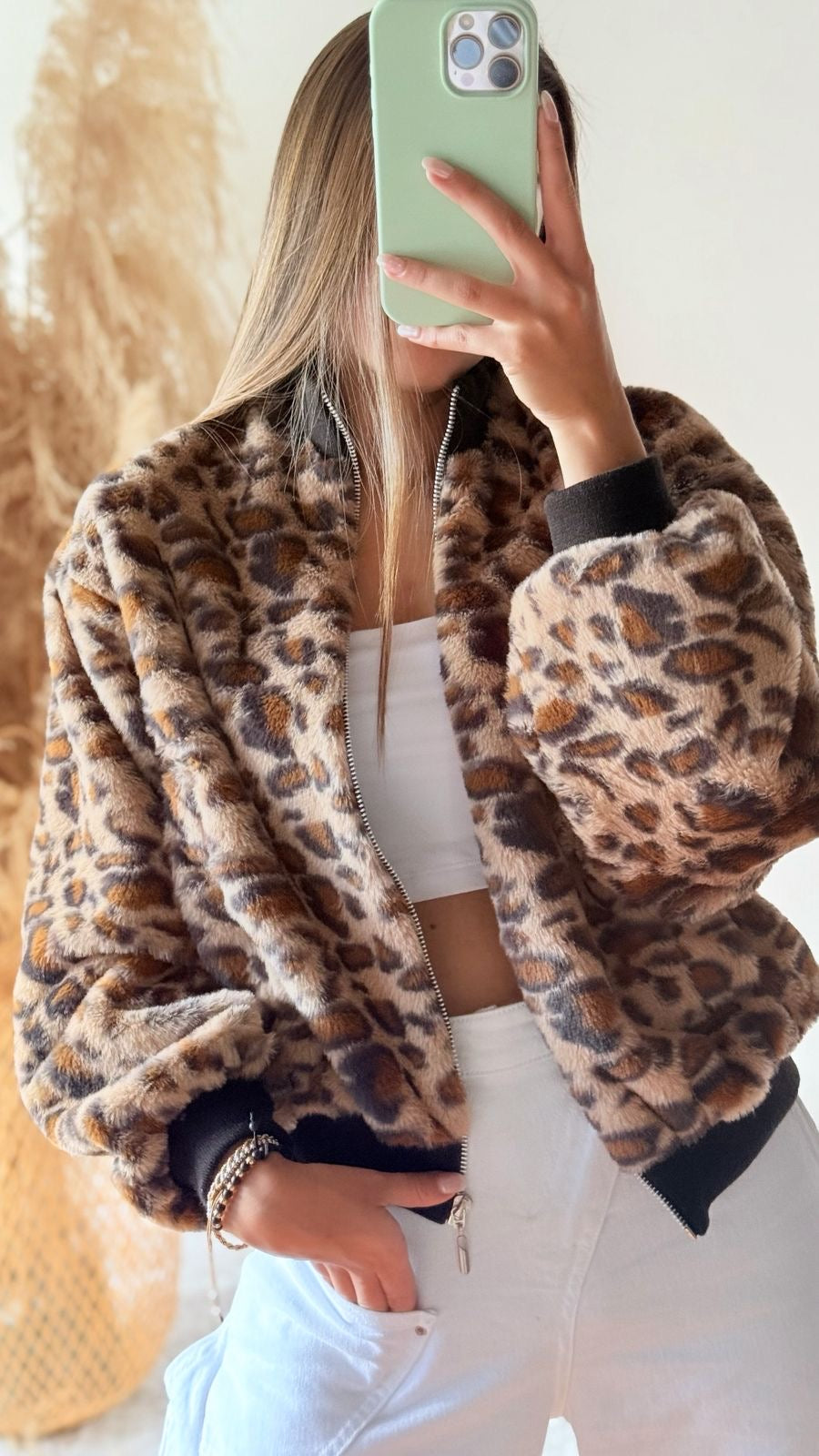 Chaqueta leopardo